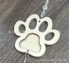 Adornos Acrílicos Conmemorativos para Mascotas Transfronterizos con Huellas de Patas, Lemas Inspiradores en Inglés, Suministro de Decoración Temática para Mascotas