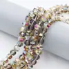 Pulsera Colgante de Joyería con Cuentas de Sandía Multifacéticas Tridimensionales de 8 mm