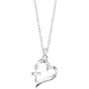 Colar Longrui Transfronteiriço Novo Anjo Desejo Venda Quente Colar Asas de Anjo de Diamante Charme Joia da Moda
