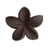 Presilha de Cabelo Flor de Frangipani Mais Vendida, Presilha de Garra para Cabelo, Presilha Tubarão, Tamanho Grande para Cabelos Grossos, Acessórios Populares, Joias Yiwu