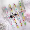 Estoque Pronto do Fabricante Atacado Pulseiras de Relógio Transparentes Coloridas, Relógios Infantis Específicos para Provas, Relógios de Quartzo Infantis de Desenho Animado, Presentes
