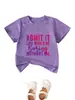 Admítelo la vida sería Amazon eBay sitio independiente camiseta casual cómoda de manga corta para niños
