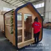 Tour pela Sala de Sauna da Villa Turmalina Vaporização Corporal Completa Sudorese Infravermelho Distante Desintoxicação Vaporizador Sala de Vapor Dupla Onda de Luz Doméstica