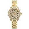 Relojes de Pulsera con Accesorios de Pedrería para Mujer Set de Pulsera