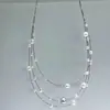 Accesorios DIY, cuentas de sésamo de plata de ley S925, cuentas espaciadoras, collar de cielo estrellado con perlas, pulsera, materiales para abalorios para manualidades hechas a mano