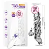 Funda para Diente de Lobo de Cristal Dragón Volador, Funda Portátil con Control Remoto Inalámbrico de Elefante Volador, Funda Vibratoria Extendida, Tipo B para Adultos de Una Pieza Dropshipping
