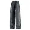 Pantalones Casuales con Patrón de Cielo Estrellado 220 para Hombre Verano 2025 Nuevos de Pierna Recta Holgados con Caída de Pierna Ancha