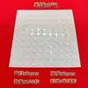 Partícula Anticolisão de Silicone Amortecedor de Maçaneta de Porta Auto-Adesivo Reversível Gaxeta Adesiva Silenciador de Porta de Armário Pés de Silicone para Mesa e Cadeira