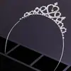 Acessório de Cabeça Coroa Faixa de Cabelo Infantil Liga de Cristal Diamante Acessórios de Cabelo Festa de Aniversário de Bebê Presilha de Coroa Acessórios de Vestido para Menina