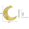 Jm868-871 Festival Motto Cultural de Oriente Medio Colgante Decorativo Luna Estrella Acrílico Espejo Estéreo Colgante