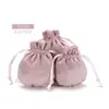 Bolsa para joyas bolsa pequeña de tela bolsa de terciopelo bolsa de terciopelo con cordón bolsa de cordón a mano collar para joyas bolsa para joyas fábrica mayorista