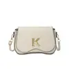 Bolsa Quadrada Pequena com Letras da Moda deste Ano 2026 Nova Moda Elegante Bolsa de Ombro Estilo Coreano Simples Bolsa Transversal