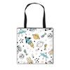 Bolsa de Compras para Niños Nuevo Planeta Espacial Creativa Moda Tendencia Cool Gran Capacidad Portátil Tote Caliente para Estudiantes de Primaria