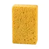 Esponja para lavar platos de pulpa de madera espesada y algodón, estropajo de cocina absorbente, almohadilla de limpieza para platos no aceitosa