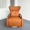 Sillón Individual para Apartamentos Pequeños, Mecedora para Sala de Estar, Cápsula Espacial de Primera Clase, Multifuncional, Puede Mecerse, Girar y Reclinarse, Sillón Perezoso
