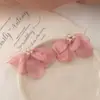Pendientes Súper de Hada con Borlas Florales, Pendientes Frescos y Elegantes Estilo Bosque, Pendientes de Nicho de Gama Alta al por Mayor para Mujeres