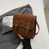 Mochila transfronteriza con estampado de leopardo para mujer, diseño de nicho de moda, portátil, estilo coreano casual, mochila escolar para estudiante, mochila moderna y ligera
