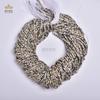 2*4mm Piedra Natural Jaspeada Redonda Cuentas Espaciadoras Cuentas Sueltas Pulsera DIY Joyería Materiales para Ensartar Cuentas