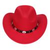 Sombreros para Hombre Transfronterizos, Sombreros Vaqueros Occidentales Europeos y Americanos, Sombreros de Jazz de Lana, Sombreros de Sol para Mujer para Exteriores, Sombreros Negros para Adultos