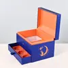 Caja de regalo personalizada de pastel de luna para el Festival de Medio Otoño, bolso de mano de alta gama, caja extraíble, caja de regalo, bolsa de regalo impresa con logo