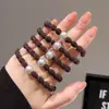 Diadema Banda para el Cabello Douyin Doudou Diadema Femenina Banda de Pelo de Alta Elasticidad Banda de Goma para Cola de Caballo Ins Venta al por Mayor Moderna No Daña el Cabello