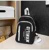 Bolso bandolera para hombre y mujer, bolso informal para teléfono móvil, bolso de ocio para estudiantes, bolso bandolera sencillo, bolso bandolera de hombro