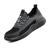 Zapatos de Protección Laboral de Verano Transpirables para Hombre y Mujer, Antiaplastastamiento, Antipenetración, Construcción Ligera y Cómoda, Antideslizantes