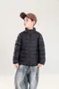 Chaqueta softshell desmontable tres en uno, ligera, unisex, resistente al agua, al viento y al polvo, chaqueta de plumón para niños con 90% de plumón de pato blanco
