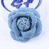 Joyería de Rosas K-Style DIY Flor de Tela Decorativa Artificial Ramillete Broche Pasador para el Cabello Accesorios Hechos a Mano Flores al Por Mayor