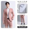 21 primavera e verão novo masculino e feminino roupa de negócios moda de negócios terno logo bordado fábrica direta atacado