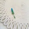 Flor Artificial Hojas de Plástico Hojas Persas y Hierba Fénix Decoración de Boda Accesorios para Ramo de Novia Hojas de Planta Falsas