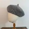 O Formato é Excelente, Retrô e Versátil, Boina Estilo Britânico, Versão Coreana com um Toque de Luxo, Vibração Artística Vintage, Chapéu de Artista Estilo Y2K