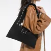 Tendencia de Moda Transfronteriza Bolso de Gran Capacidad para Mujer Otoño e Invierno Nuevo Bolso de Viaje de Moda Bolso de Motocicleta Bolso de Hombro Estilo Wasteland