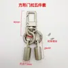 En Stock Kit de Colgante para Lanyard de Teléfono Móvil de 8mm Perla Baquelita Hebilla de Puerta Cuadrada Anilla de Resorte Colgante Accesorios para Joyería DIY