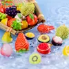 Micro paisagem comida jogar mini pequenos ornamentos Douyin saco caixa cega desempacotando grãos bonitos DIY jóias acessórios de resina saco cego de frutas