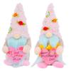 Muñeca sin rostro de amor para el Día de la Madre Jingchen decoración de escritorio tela bosque muñeca de anciano decoración venta al por mayor