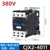 Contator CA 380V Cjx2-1210 1810 2510 3210 6511 5011 9511 220V