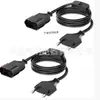 Cable de Extensión Macho y Hembra de Dos Clavijas Estándar Europeo Cable de Alimentación con Interruptor 303 Hembra de Dos Clavijas Estándar Europeo