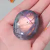 Piedra Bruta de Labradorita Morada Natural para Manipular, Espécimen Mineral de Labradorita, Piedra de Cristal, Piedra Aromática, Piedra Difusora Adorno Decorativo