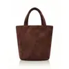 Bolsa de Mão Casual Grande Capacidade para Estudante Universitário Novo Estilo 2026 Personalizada Simples Elegante Bolsa Saco Feminina