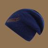 Gorro para Hombre Invierno Forrado de Polar Grueso Lana Tejida Invierno Ciclismo Protección para Orejas Resistente al Frío Gorra a Prueba de Viento Exterior Impermeable a la Humedad