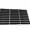Pegatinas antideslizantes de silicona para teléfono móvil, adhesivo de una sola cara, alfombrilla antideslizante de silicona blanca lechosa negra, especificaciones de venta directa