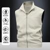 Venda Direta de Fábrica M-4XL Colete Casual para Pesca ao Ar Livre e Trabalho Masculino para Jovens e Meia-Idade Gola Alta Respirável de Secagem Rápida