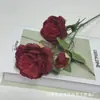 Simulación de 3 brácteas de peonía extranjera núcleo de peonía boda de peonía decoración de flores para camino de boda flor de exhibición en casa al por mayor de fábrica