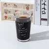 Vaso de Flip para Niña con Moño Alto Valor de Color Hogareño Taza para Leche Jugo Café Latte Bebida Fría