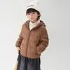 Nueva Chaqueta de Plumas Estilo Coreano para Niños, Ligera 90% Plumón de Pato Blanco, Ropa Infantil para Edades 1-3, A Prueba de Frío