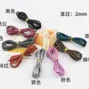 Linha de cera de 1,5mm DIY cordão de cera 3mm corda Kraft multicolorida proteção ambiental material de pulseira cordão de colar tecido à mão