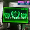 Letrero de mano luminoso feliz cumpleaños Pantalla LED Letrero de valla Letrero de letra Bar KTV Atrezzo de ambiente Personalización