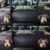Gancho para asiento trasero de coche con diseño de perro en 3D, pegatinas de silicona 3D, gancho para asiento de coche multiasiento, gancho para asiento trasero
