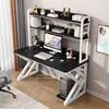Mesa de computador de mesa escrivaninha para casa estante combinação integrada apartamento pequeno painel perfurado mesa de estudo mesa de quarto